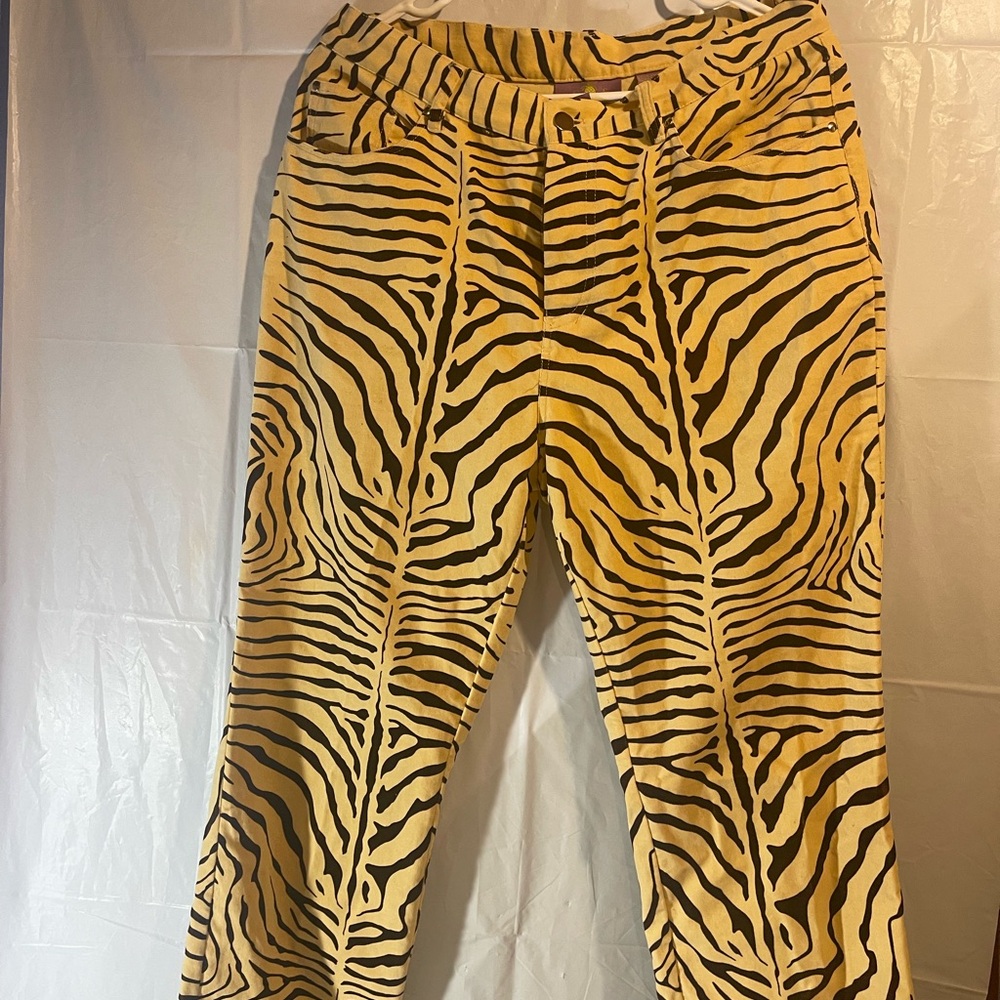 Zebra Print Pants